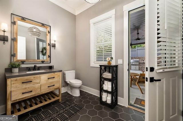 9370 Raldon Rd, Gainesville, GA 30506 - bathroom featuring vanity and tile patterned flooring