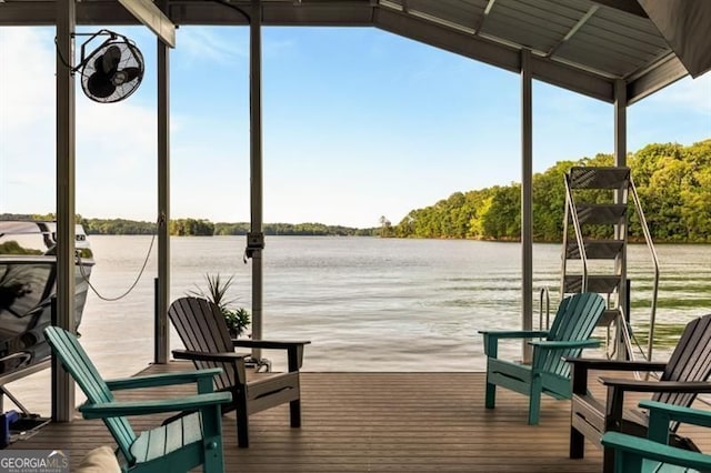 9370 Raldon Rd, Gainesville, GA 30506 - dock with a water view