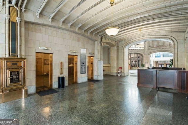 view of community lobby