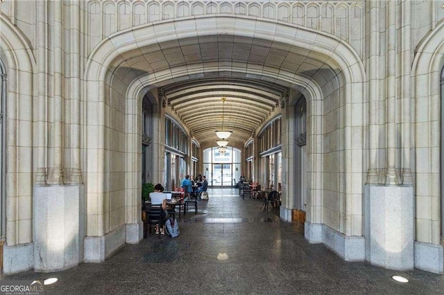 view of community lobby