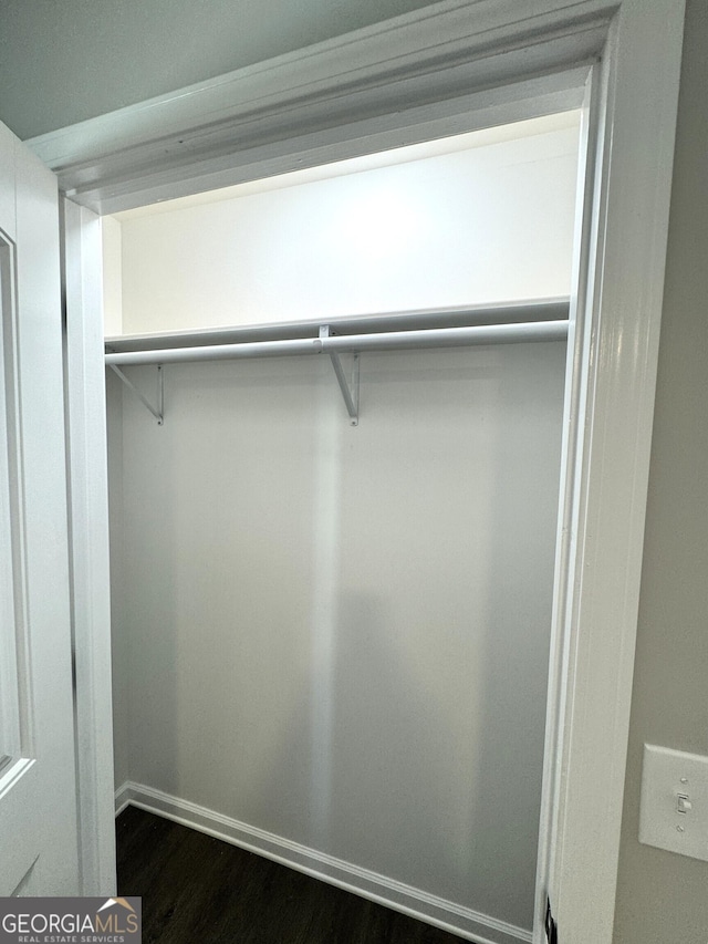 view of closet