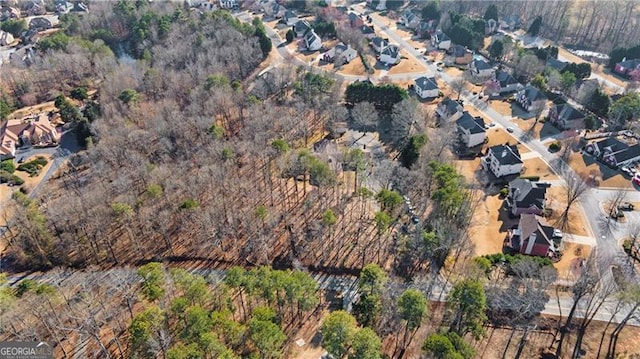 birds eye view of property featuring a residential view