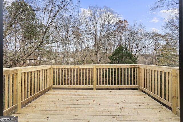 view of deck