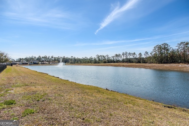 property view of water