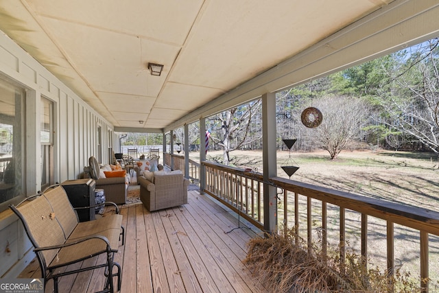 view of deck