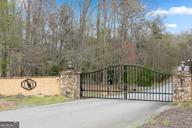 view of gate