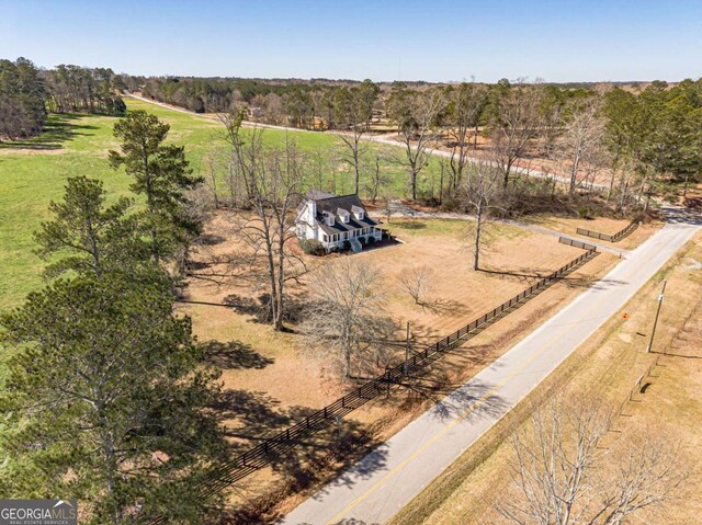 3800 George Williams Rd, Monroe, GA 30656 - bird's eye view featuring a rural view