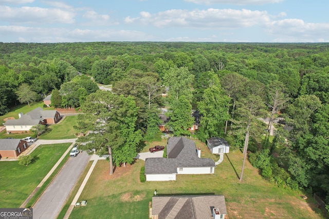 2768 Southpark Blvd SW, Conyers, GA 30094 - aerial view of a heavily wooded area