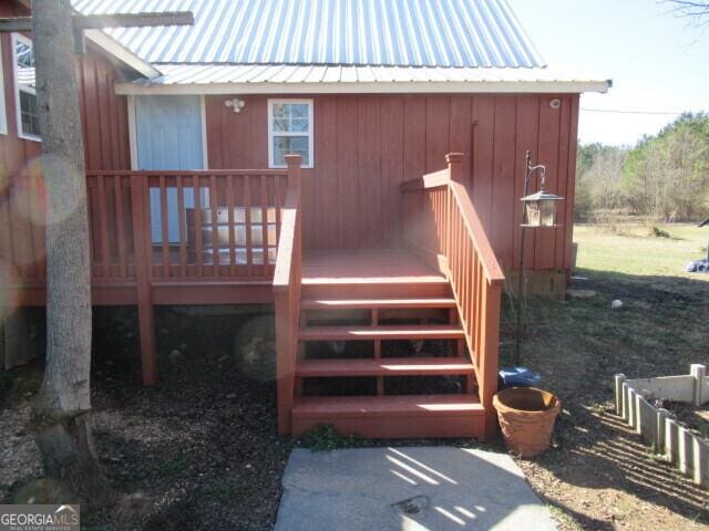 view of deck