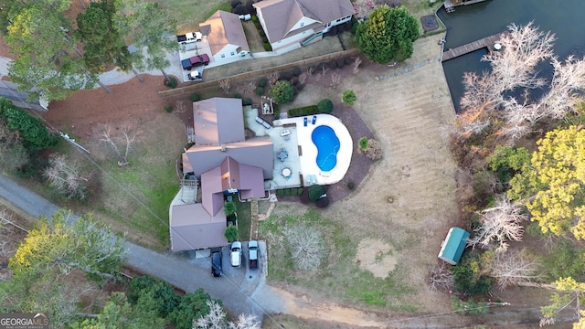 drone / aerial view