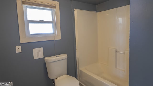 bathroom with toilet