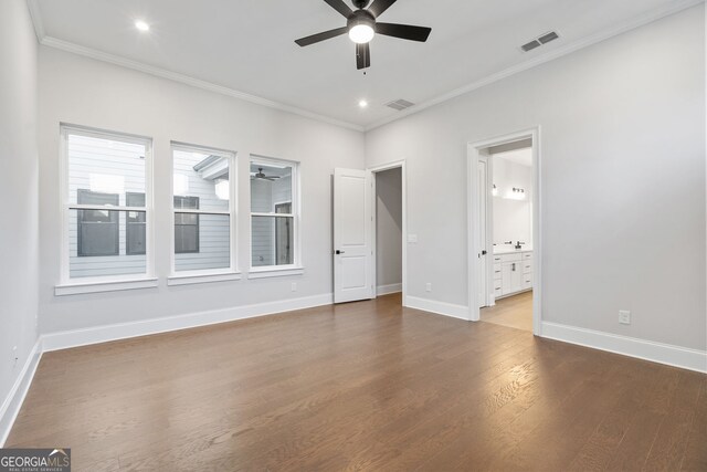 view of patio / terrace with a ceiling fan