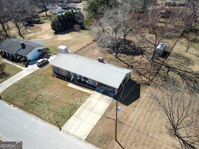 aerial view