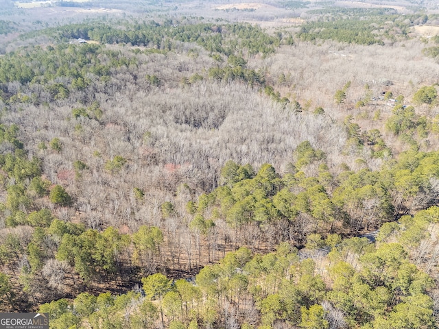 aerial view with a view of trees