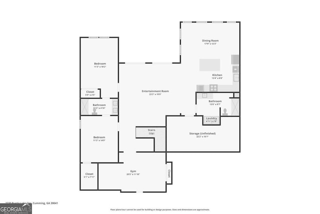 view of layout