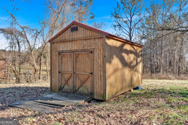 436 Tarpley Ave, Bowdon, GA 30108 - view of shed