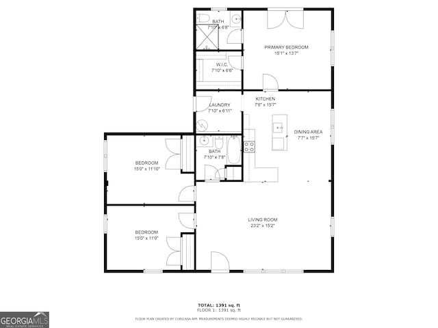 436 Tarpley Ave, Bowdon, GA 30108 - home floor plan