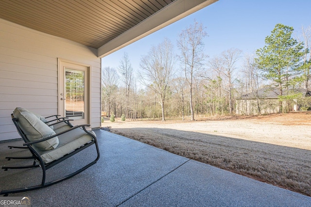 view of patio / terrace