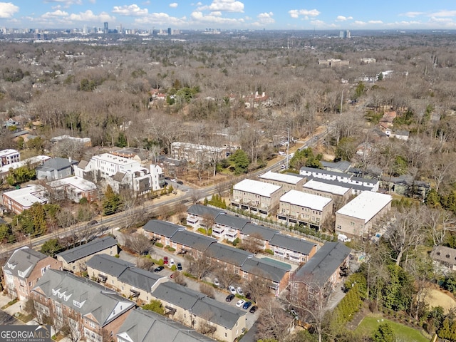 birds eye view of property featuring a residential view