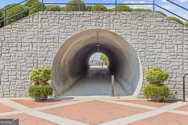 exterior space featuring a detached carport