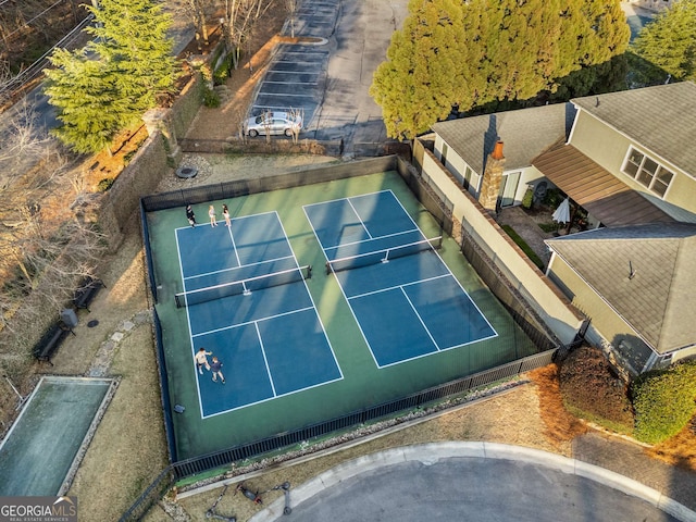 bird's eye view