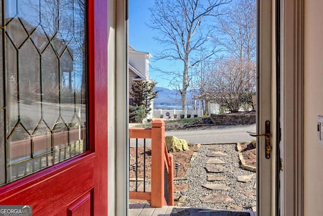 view of doorway