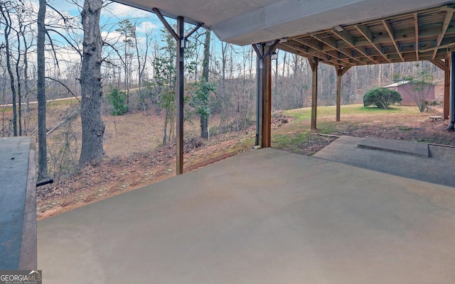 view of patio