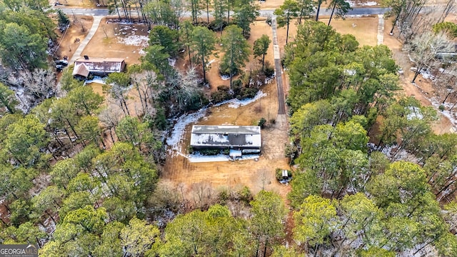 drone / aerial view