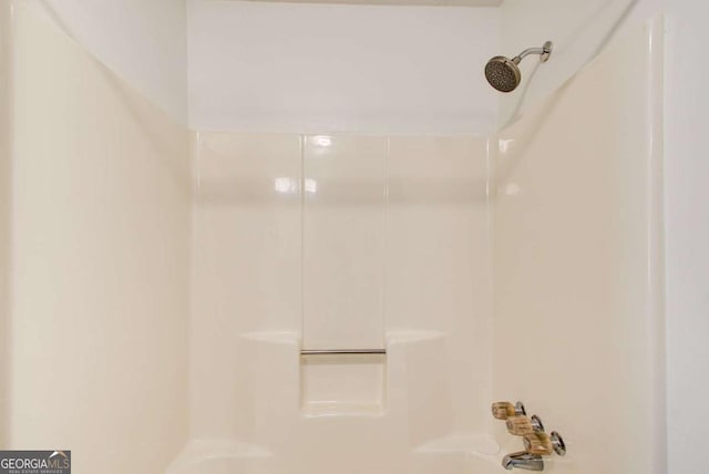 full bath with washtub / shower combination