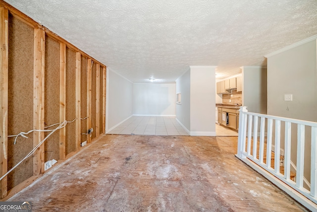 3524 Exeter Ct, Snellville, GA 30039 - unfurnished room featuring a textured ceiling and ornamental molding