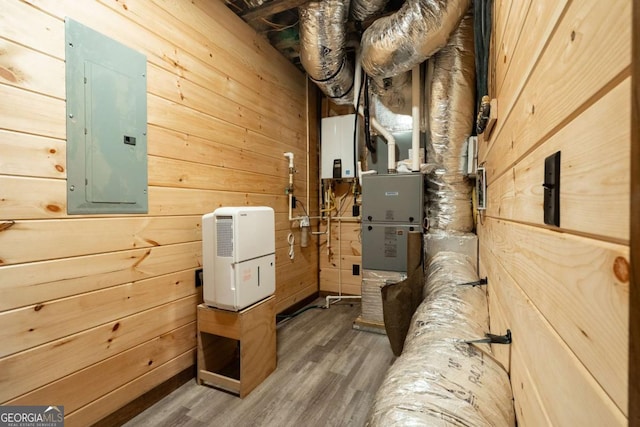 utility room featuring electric panel