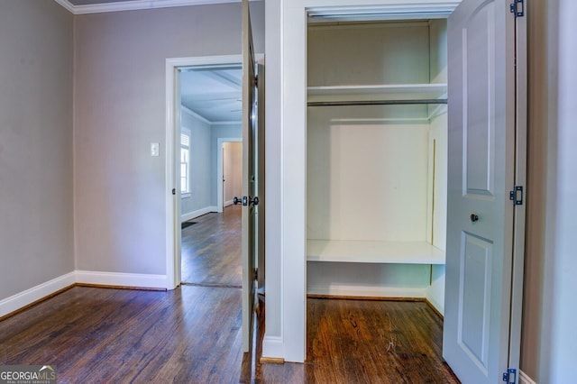 view of closet