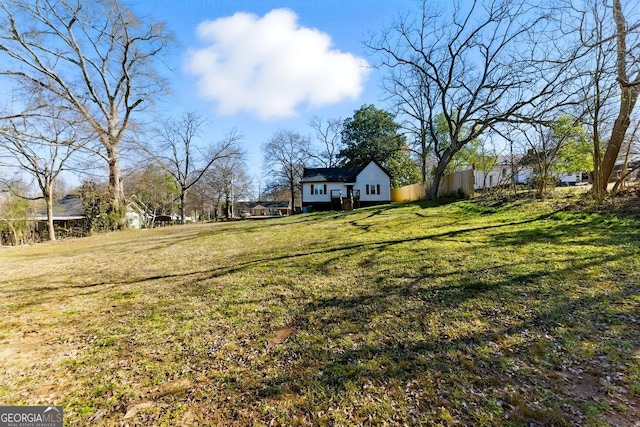 view of yard