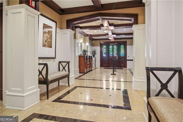 view of community lobby