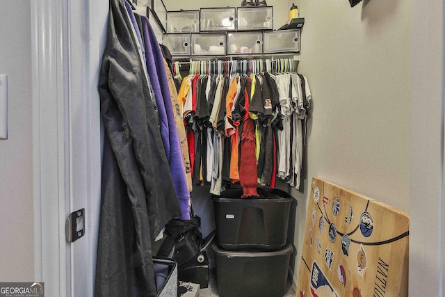 view of spacious closet