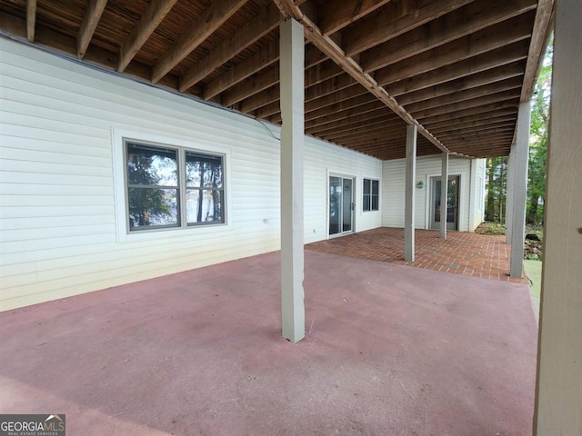 view of patio / terrace with french doors