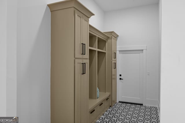 view of mudroom