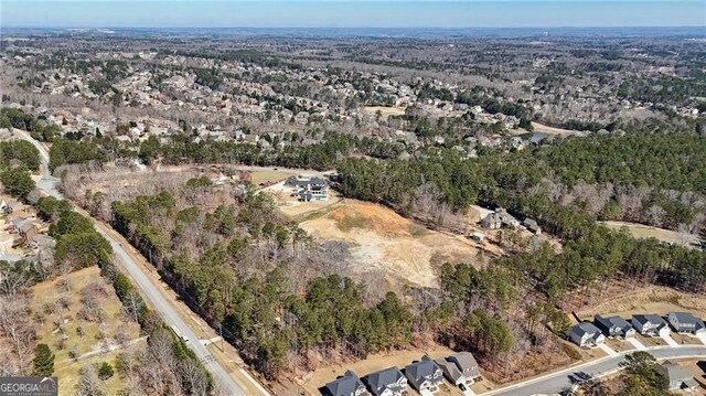 3630 Jim Moore Rd, Dacula, GA 30019 - aerial view with a forest view