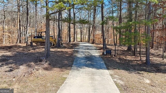 3630 Jim Moore Rd, Dacula, GA 30019 - aerial view with a wooded view