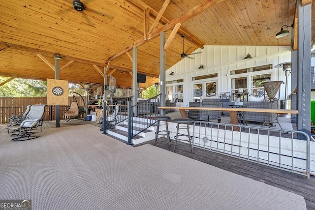 view of patio / terrace