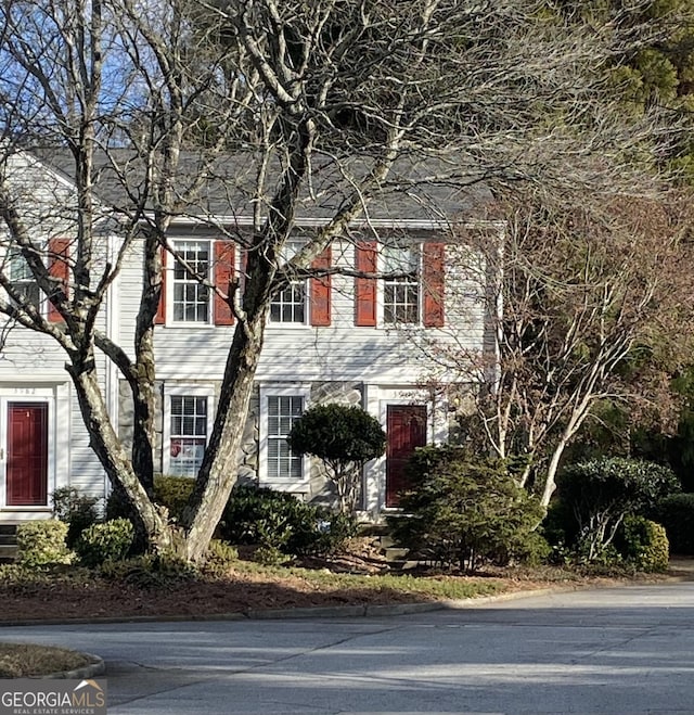 view of colonial house