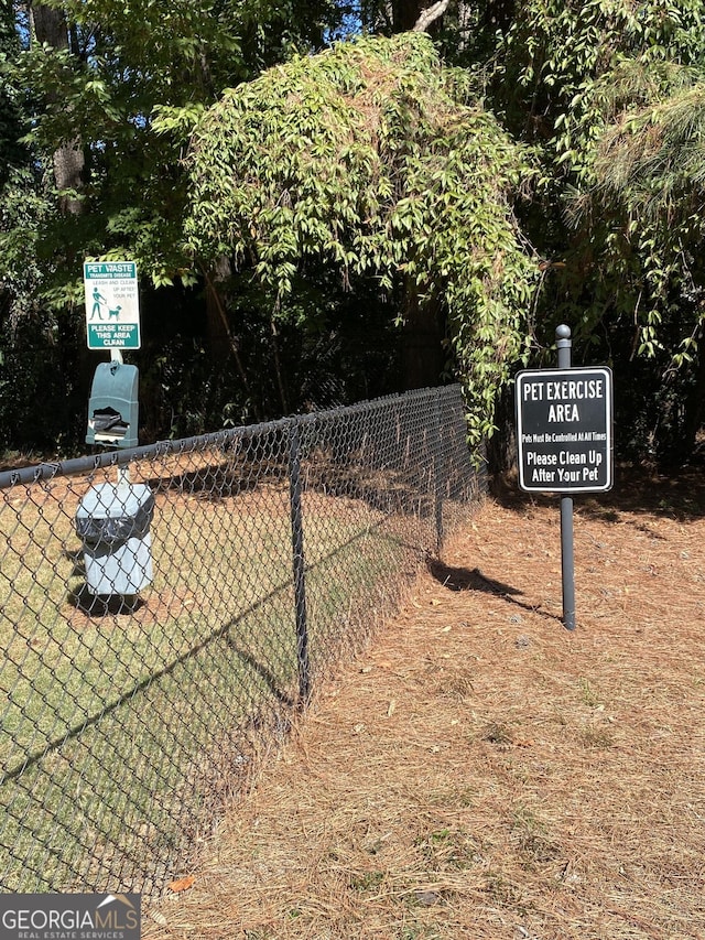 details with fence