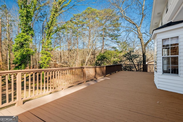 view of deck