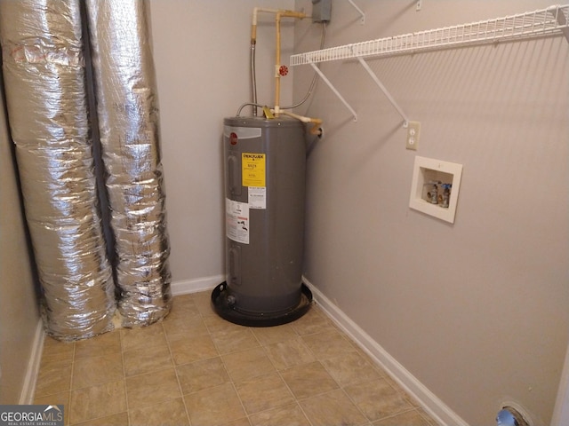 utilities with electric water heater