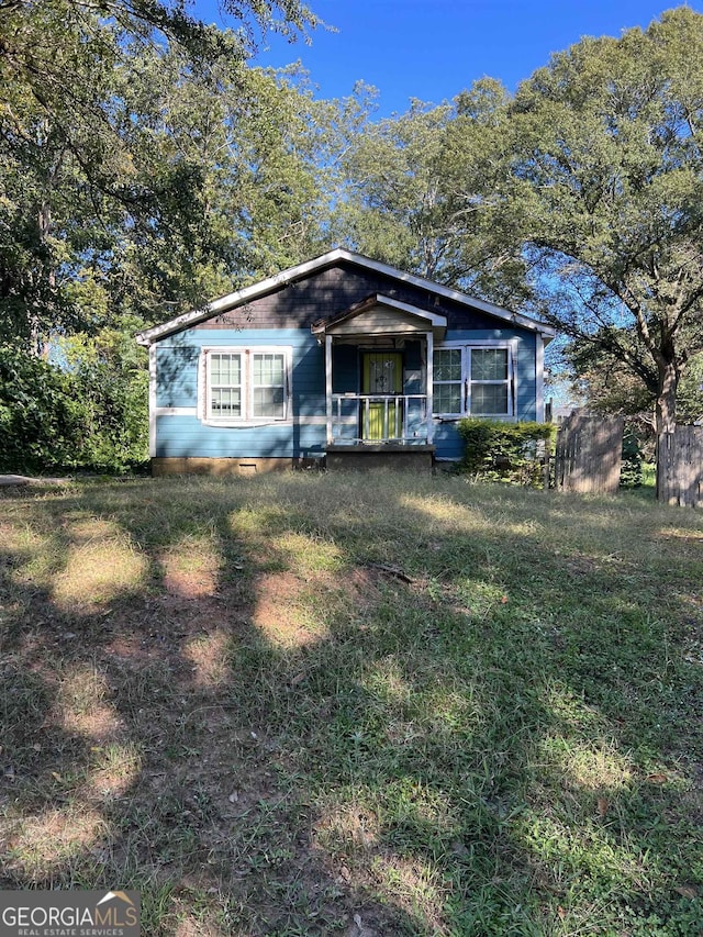 view of bungalow-style house