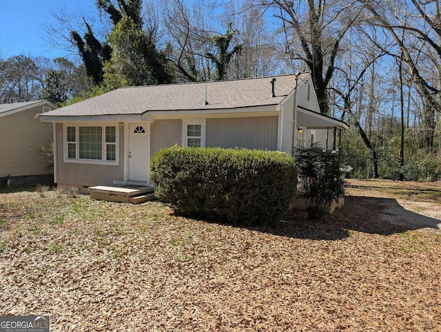 view of front of house