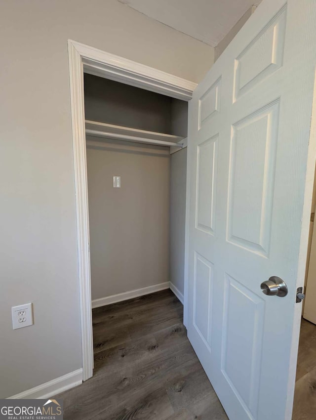 view of closet