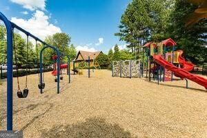 view of communal playground