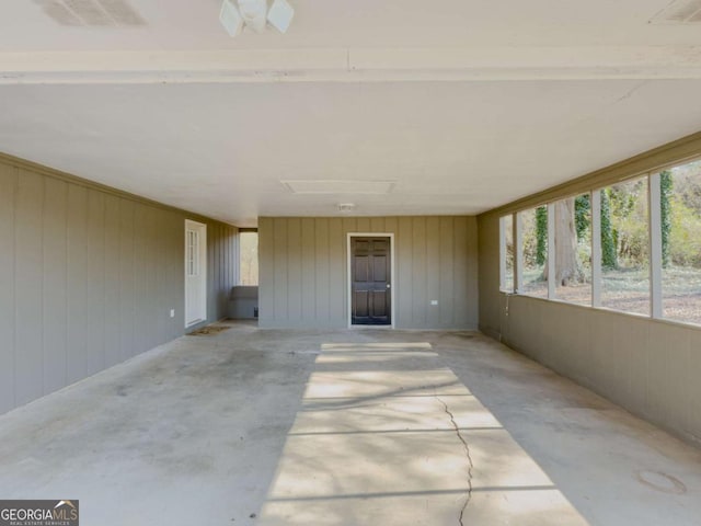 view of patio featuring visible vents