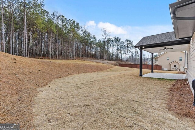 3636 Castoff Ct, Gainesville, GA 30506 - view of yard with a patio area